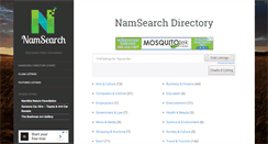 Desktop Screenshot of namsearch.com